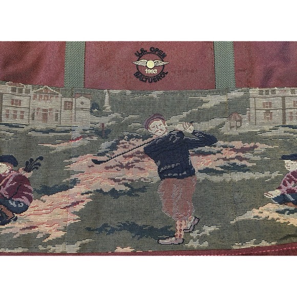 Vintage New 1993 US Open Baltusrol Golf Club‎ Tote Bag Zipper Tapestry PGA - Picture 4 of 11